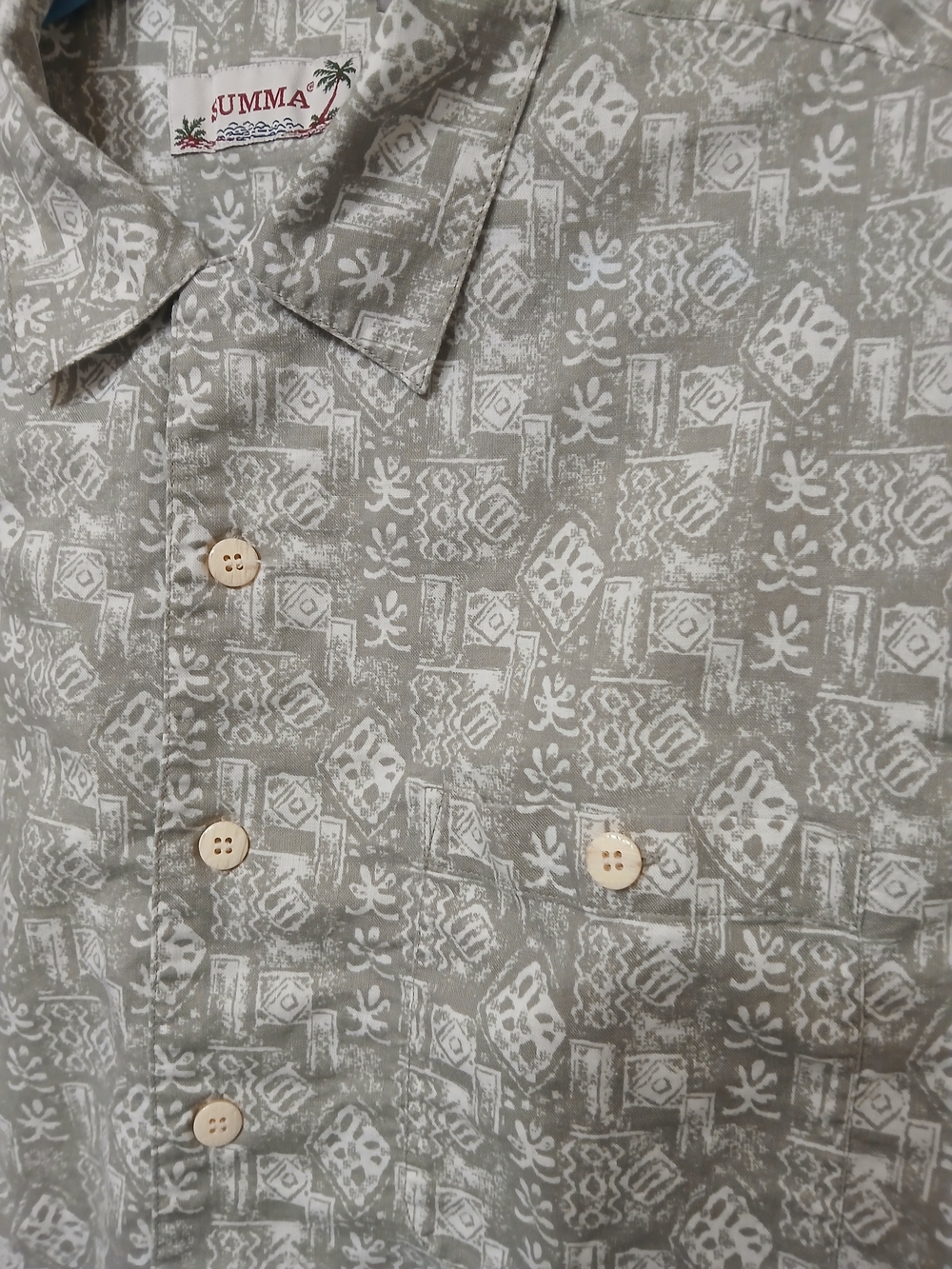 Short-Sleeve Button-Up Shirt